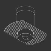 Cea Design Free Ideas punto luce con LED cromoterapia FRE166